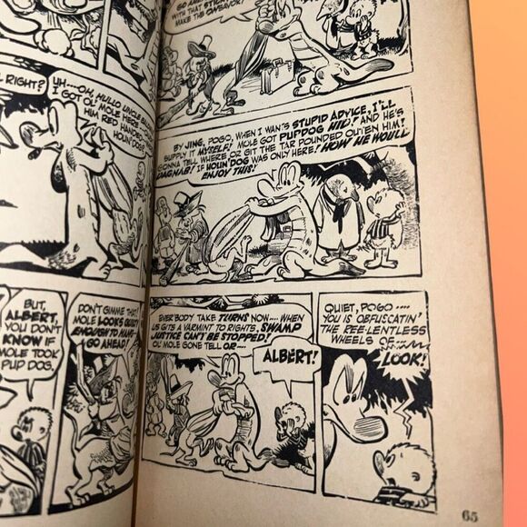 Antique Walt Kelly Pogo (1951) & The Incompleat Pogo (1954) Comics Books - Picture 3 of 12
